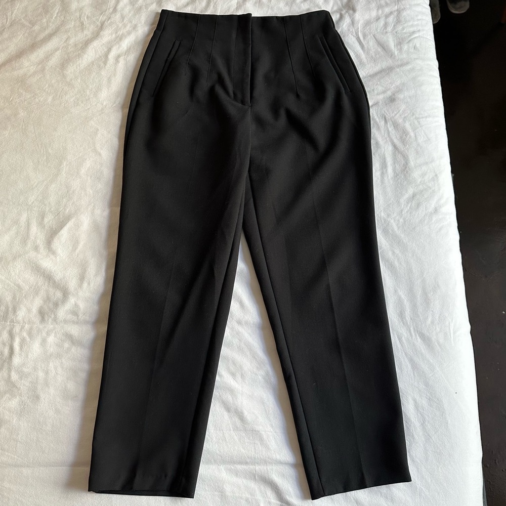 Zara high waisted work pants